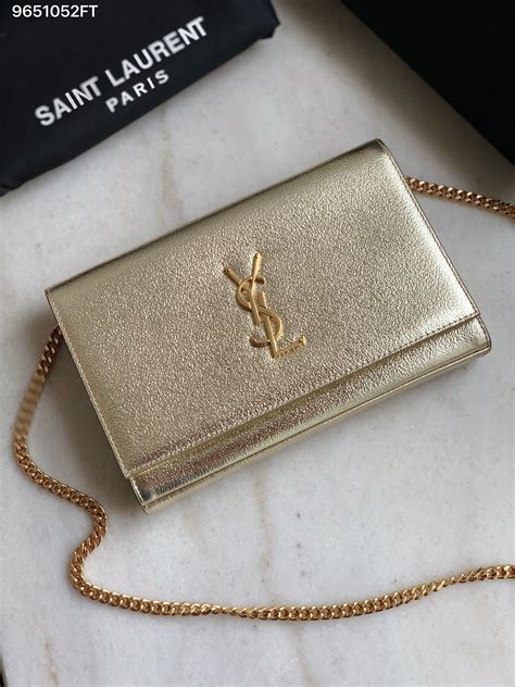 ysl bag gold